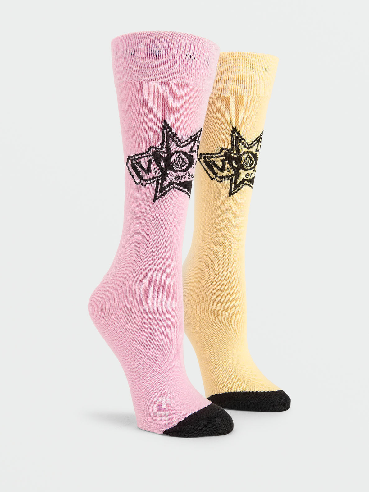 Women Volcom Ent Socks - Reef Pink