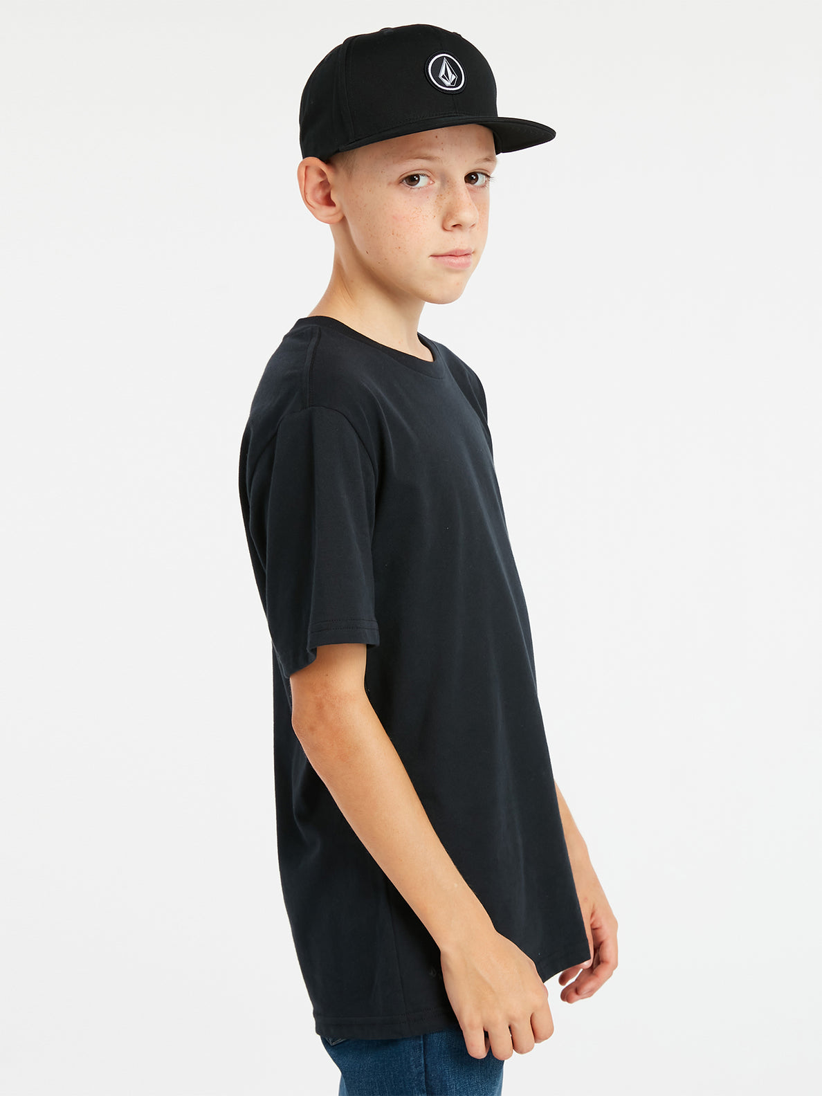 Big Boys Quarter Twill Hat - Black (F5532103_BLK) [75]