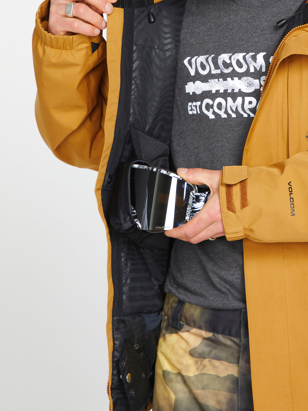 Dua Gore-Tex Jacket - Caramel – Volcom Japan