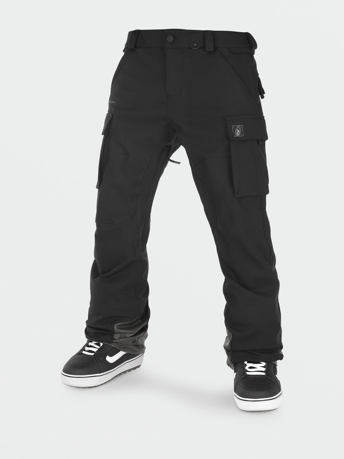 Mens New Articulated Pants - Black
