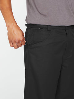 Mens 5-Pocket Pants - Black
