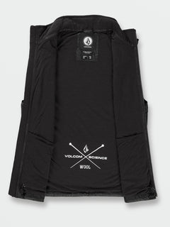 Utility Puff Vest - Black