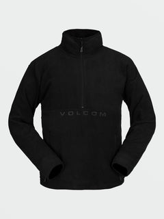 Mens V-Science Fleece Pullover 1/2 Zip - Black