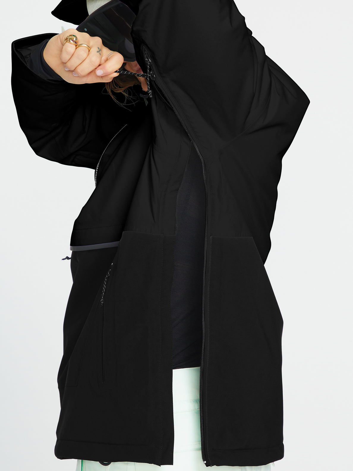 Womens Fern Insulated Gore-Tex Pullover - Black