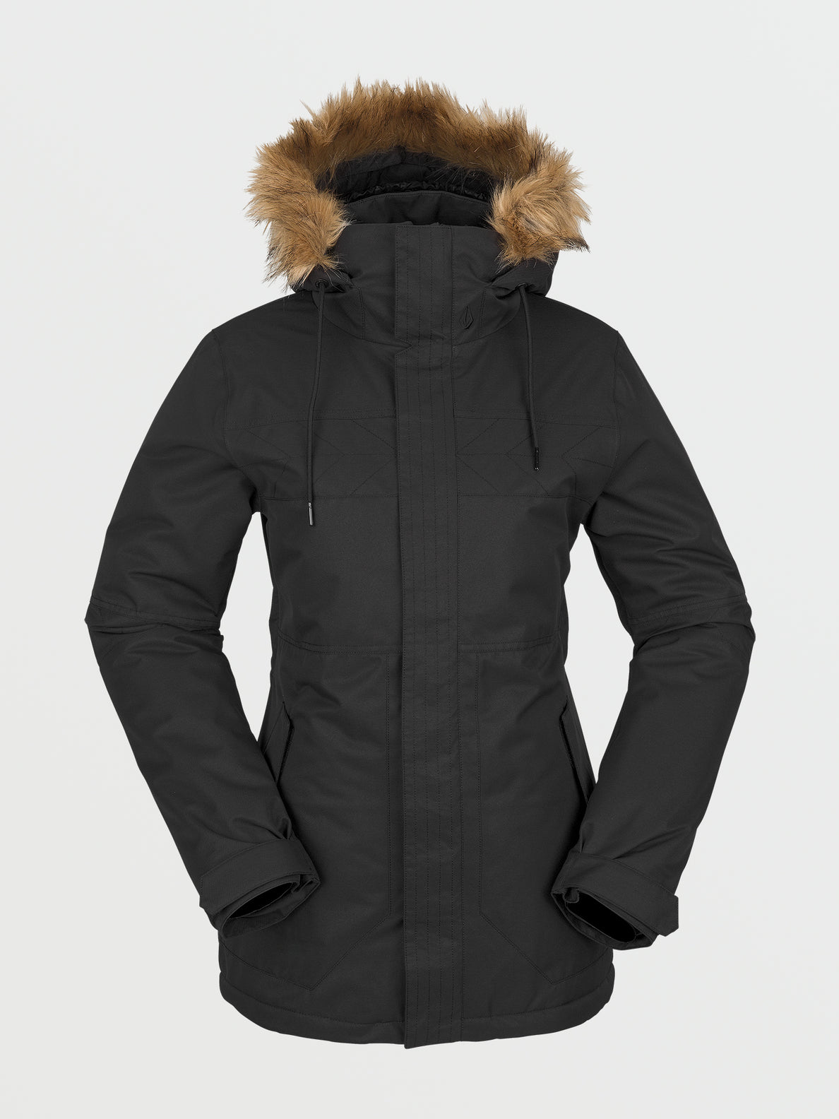 Womens Fawn Insulated Jacket - Black – Volcom Japan