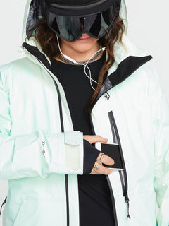 Womens Nya Tds Infrared Gore-Tex Jacket - Ice Green