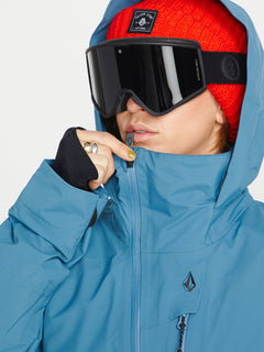 Womens Nya Tds Infrared Gore-Tex Jacket - Petrol Blue
