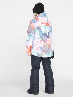 Womens Bolt Insulated Jacket - Nebula Print