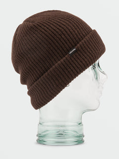 Sweep Lined Beanie - Brown