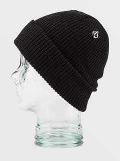Youth Lined Beanie Black (L5852401_BLK) [B]
