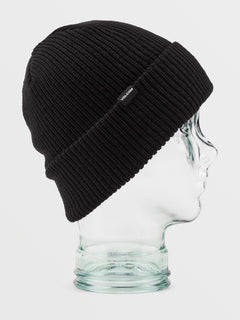 Youth Lined Beanie Black (L5852401_BLK) [F]