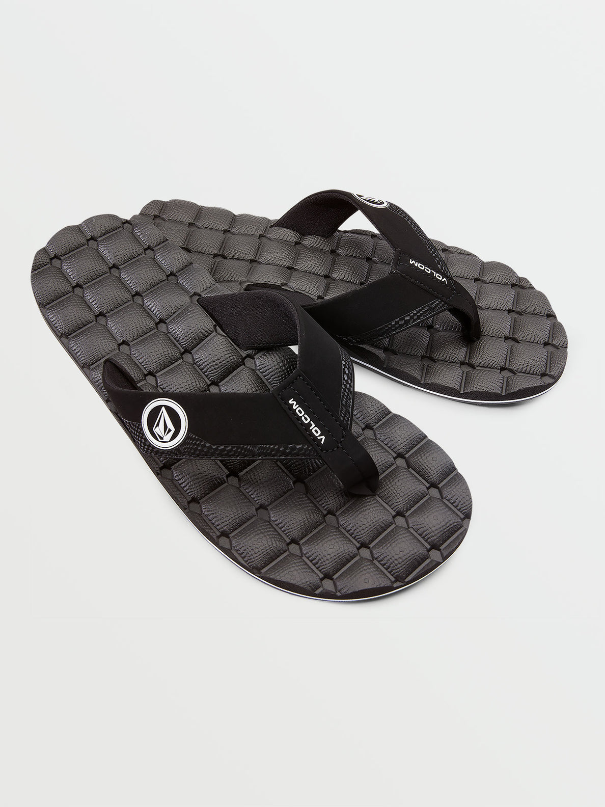 Recliner Sandals - Black White (V0811520_BWH) [F]