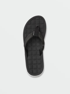 V.Co Draft Sandals - Black White