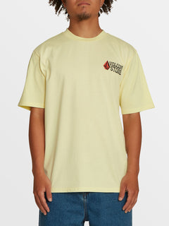 Mystery Tubes Short Sleeve Tee - Glimmer Yellow